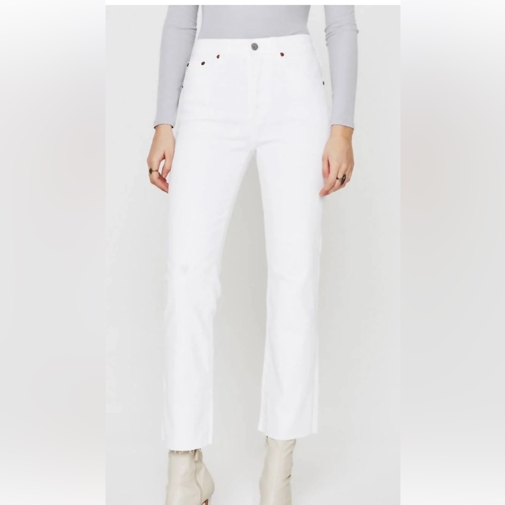 AG Adriano Goldschmied Women’s Kinsley Pop Crop Jeans size 26